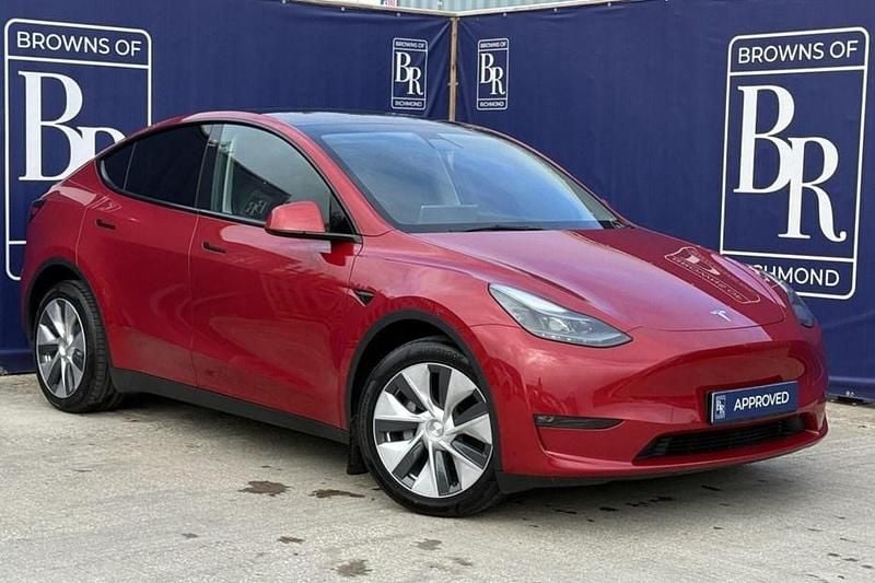 Red Used 2022 Tesla Model Y Long Range AWD SUV | £24,699 (Fair price) - Image 1/1