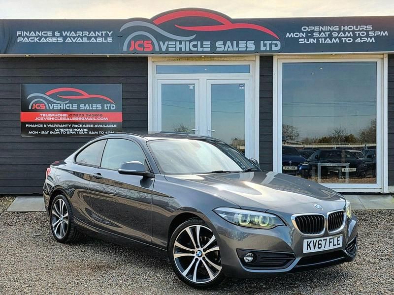Used BMW 218 Sport Line 2017 Grey Coupe