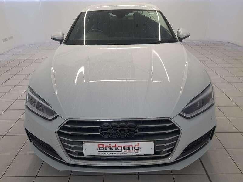 Used Audi A5 Sportback S-Line 2019 White Hatchback