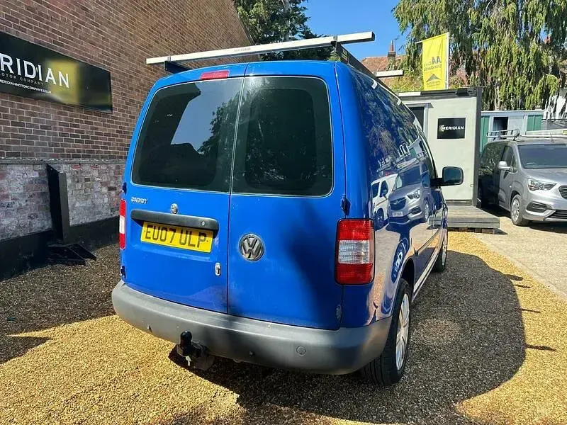 Used VW Caddy 69 HP (50 kW) 2007 Blue MPV