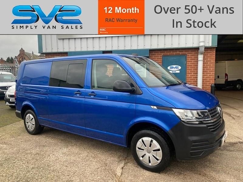 Blue Used 2022 VW Transporter Van | £20,995 (Fair price) - Image 1/4