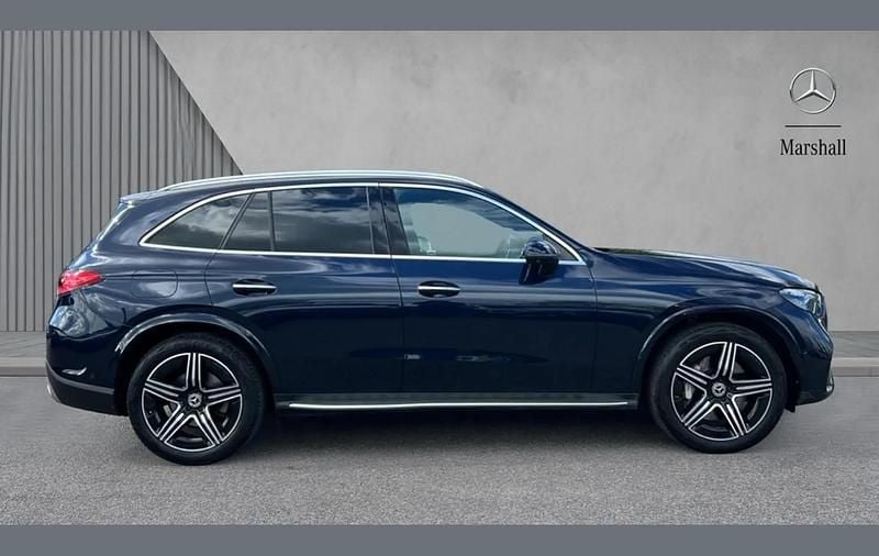 Used Mercedes GLC300 AMG Line Premium 269 HP (197 kW) 2023 Nautic blue metallic SUV