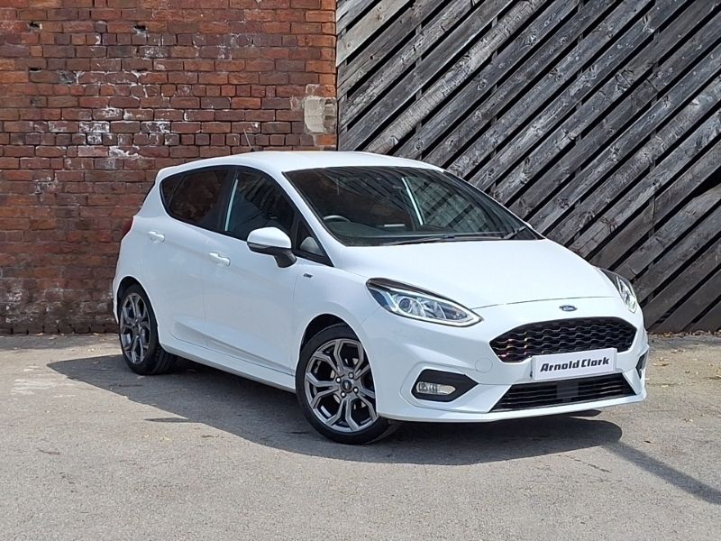 White Used 2021 Ford Fiesta ST-Line Hatchback | £13,498 (Fair price) - Image 1/4