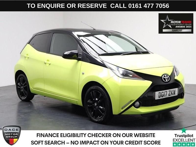 Yellow Used 2017 Toyota Aygo X-cite Hatchback | £5,940 (Fair price) - Image 1/3