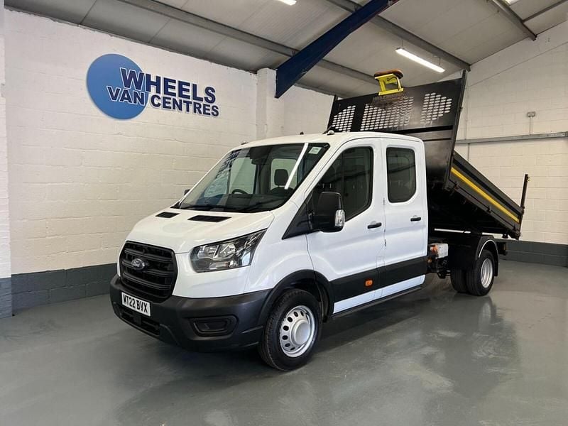 White Used 2022 Ford Transit S Cabriolet | £21,297 (Expensive) - Image 1/4