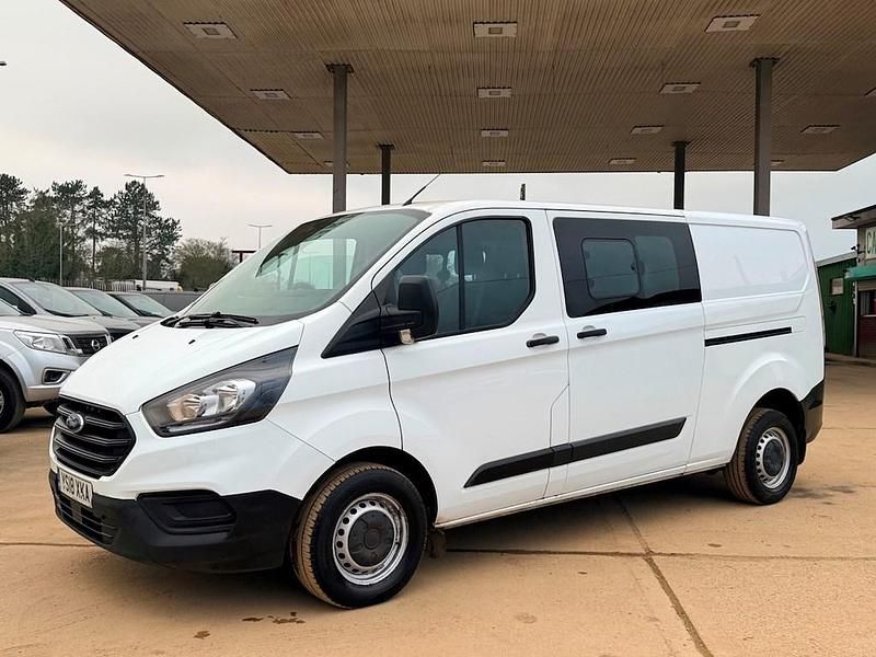 Used Ford Transit Custom 105 HP (77 kW) 2018 White Van
