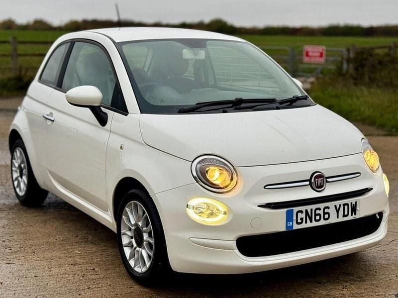 White Used 2016 Fiat 500 Pop Star Hatchback | £3,995 (Fair price) - Image 1/4