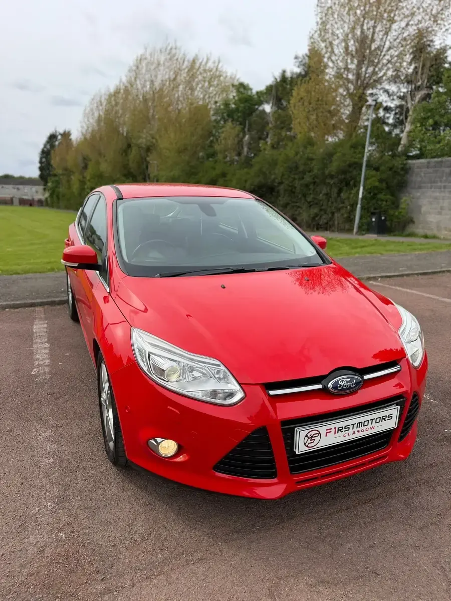 Used Ford Focus Titanium X 2013 Red Hatchback
