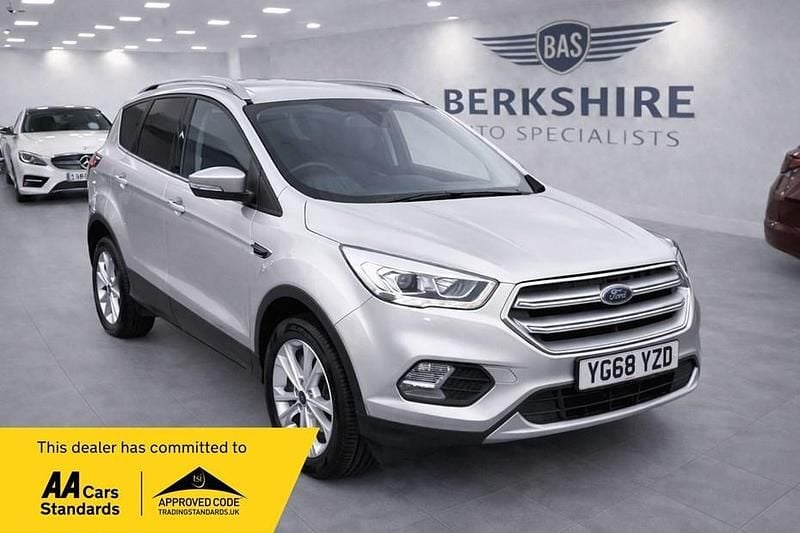 Used Ford Kuga Titanium 120 HP (88 kW) 2018 Silver SUV