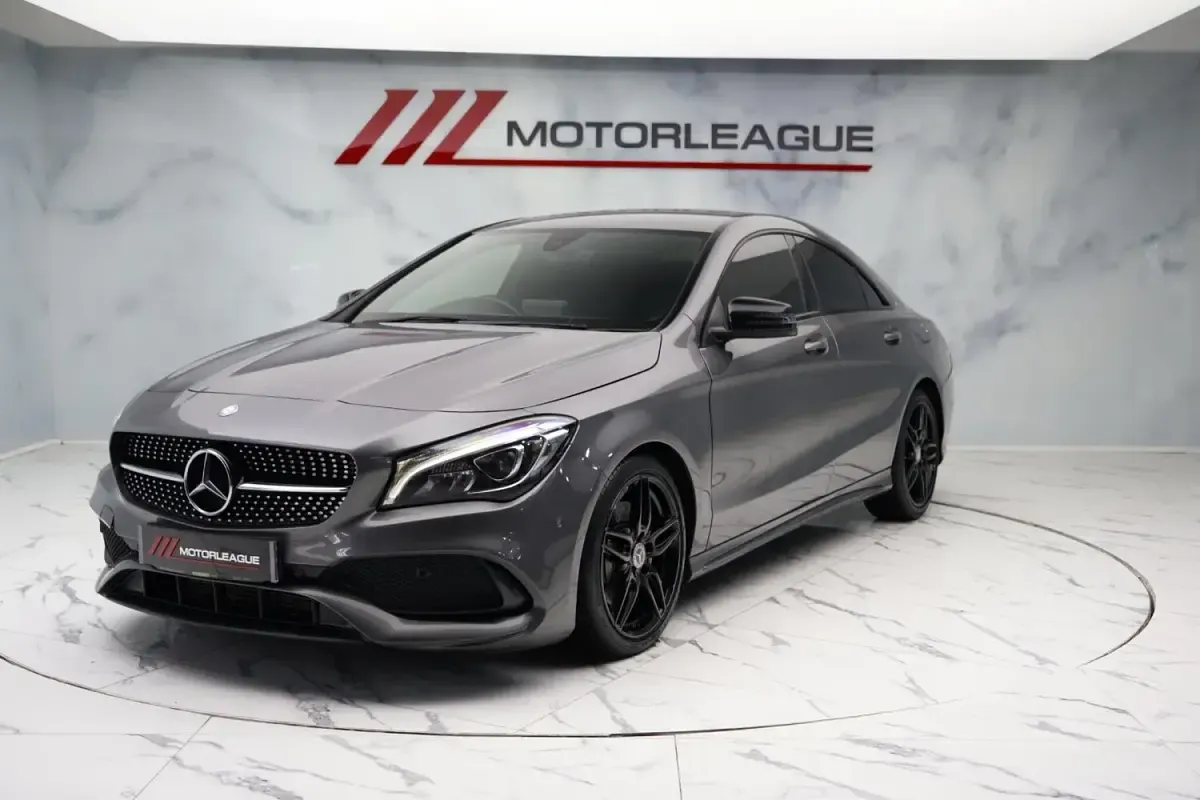 Used Mercedes CLA220 AMG line 177 HP (130 kW) 2016 Grey Sedan