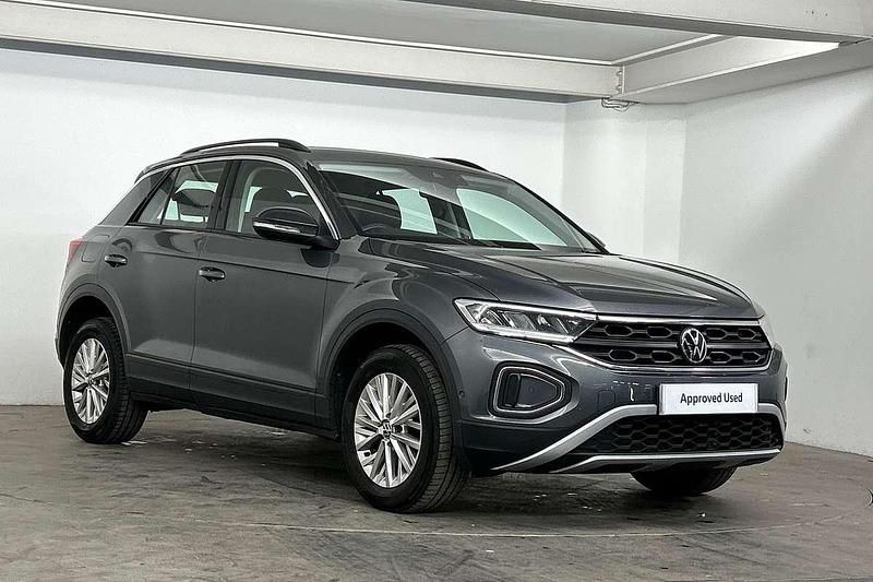 Grey Used 2023 VW T-Roc Life SUV | £18,995 (Fair price) - Image 1/4
