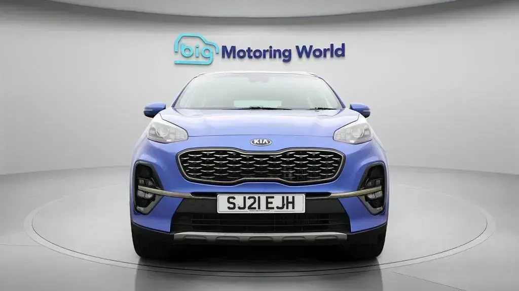 Used Kia Sportage GT-Line 134 HP (98 kW) 2021 Blue SUV