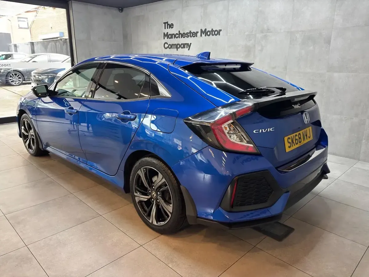 Used Honda Civic SR 2018 Blue Hatchback