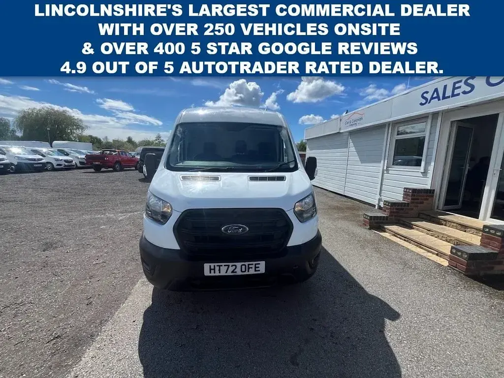 Used Ford Transit S 130 HP (95 kW) 2023 White Van