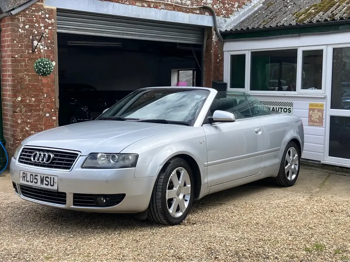 Used Audi A4 Cabriolet Sport 220 HP (161 kW) 2005 Silver Cabriolet