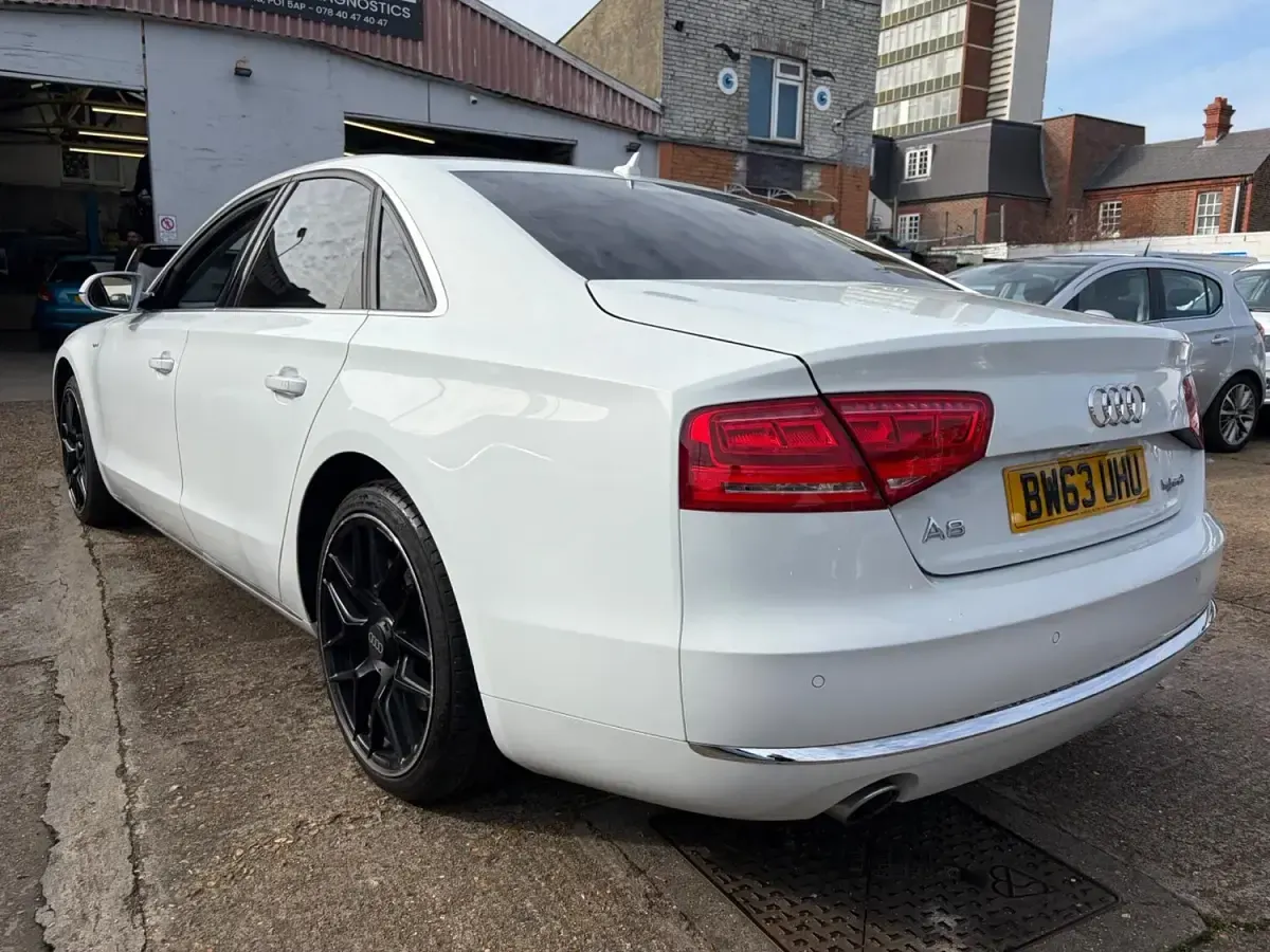 Used Audi A8 2025 White Sedan