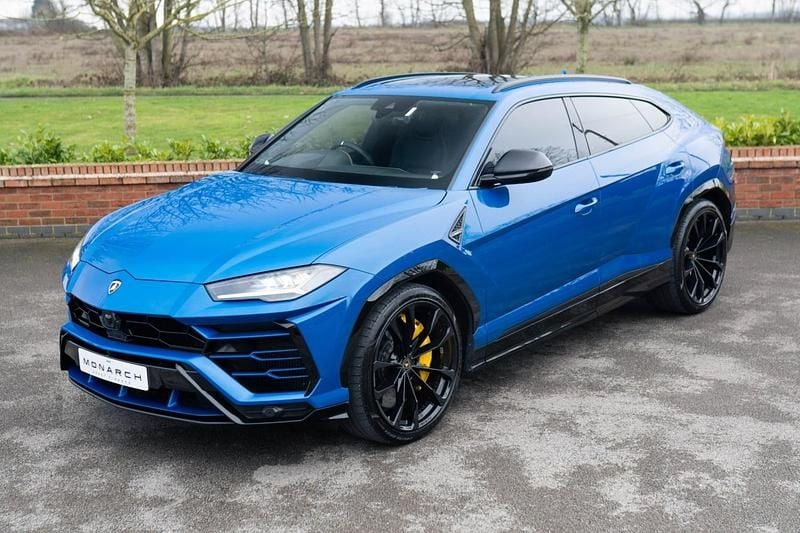 Used Lamborghini Urus 2018 Blue SUV