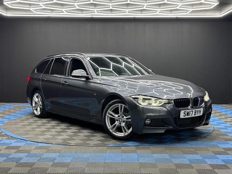 Grey Used 2017 BMW 320 M Sport Estate | £9,990 (Fair price) - Image 1/4