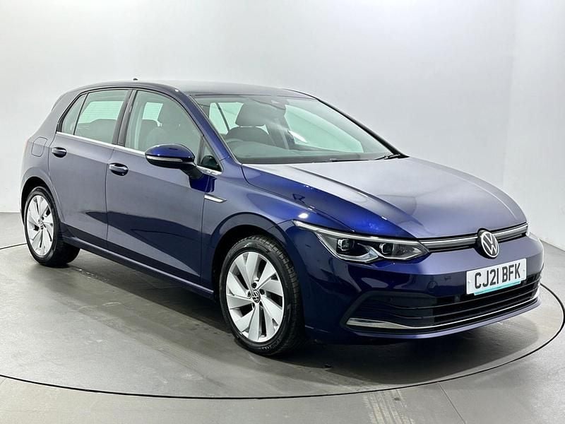 Used VW Golf VIII Style 2021 Blue Hatchback
