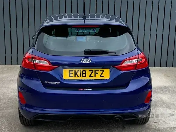 Used Ford Fiesta ST-Line 2018 Blue Hatchback