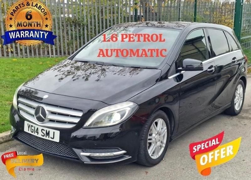 Used Mercedes B180 122 HP (89 kW) 2014 Black MPV