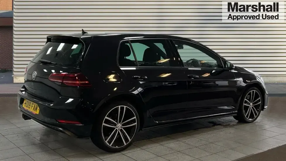 Used VW Golf VII GTD 184 HP (135 kW) 2019 Black Hatchback