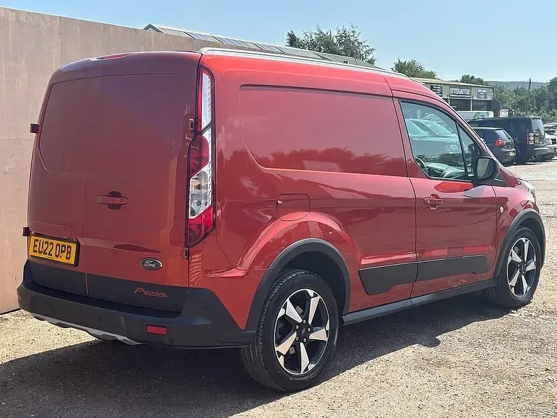 Used Ford Transit Active 120 HP (88 kW) 2022 Orange Van