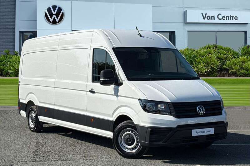White New 2024 VW Crafter Van | £36,589 - Image 1/4