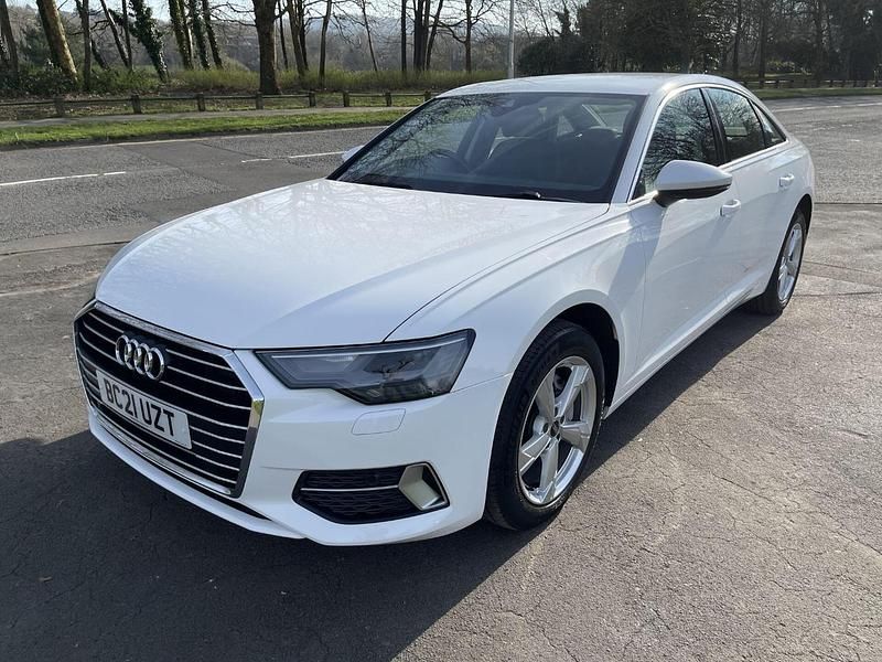 Used Audi A6 Sport 201 HP (147 kW) 2021 White Sedan