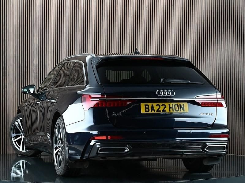 Used Audi A6 S-Line 204 HP (150 kW) 2022 Blue Estate