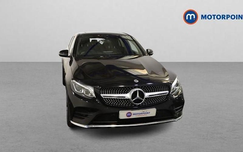 Used Mercedes GLC220 AMG Line Premium 170 HP (125 kW) 2019 Black Coupe