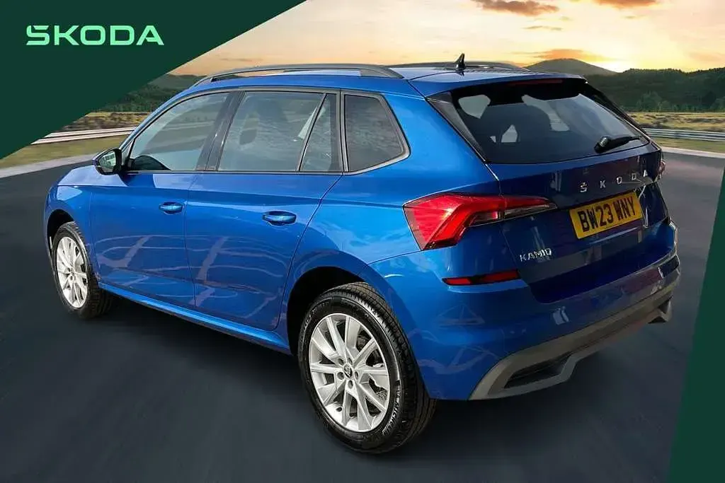 Used Skoda Kamiq SE Drive 94 HP (69 kW) 2023 Blue SUV