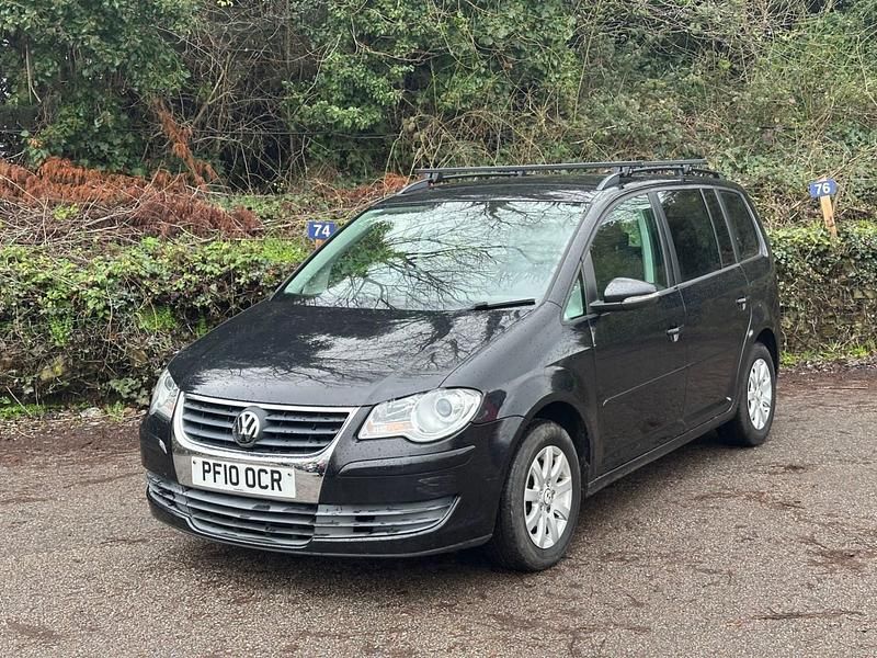 Black Used 2010 VW Touran S MPV | £4,000 (Fair price) - Image 1/4