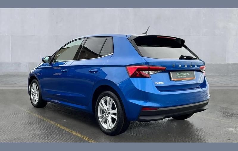 New Skoda Fabia SE L 113 HP (83 kW) 2025 Blue Hatchback