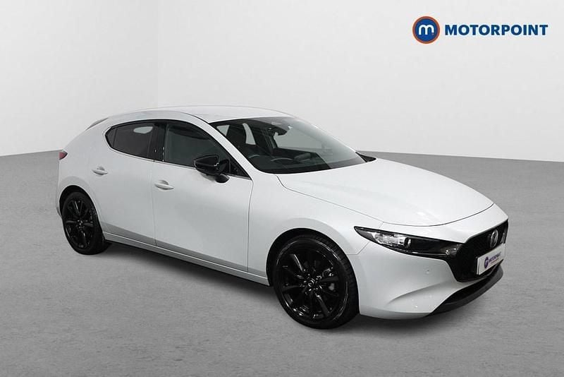 Used Mazda 3 Homura-Line 140 HP (102 kW) 2025 White Hatchback