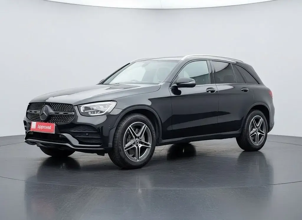 Used Mercedes GLC220 AMG line 194 HP (142 kW) 2020 Black Estate