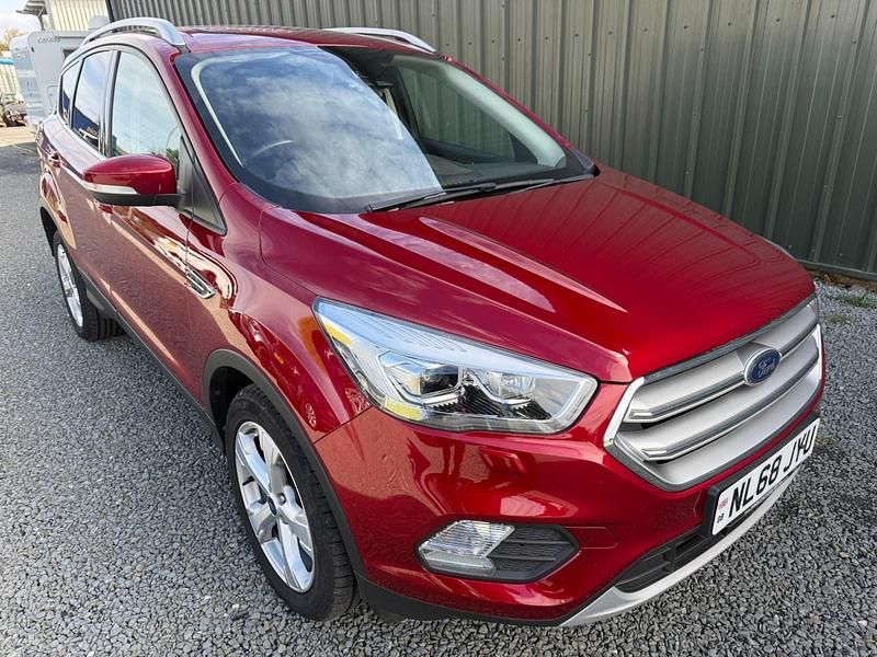 Used Ford Kuga Titanium X 120 HP (88 kW) 2018 Red SUV