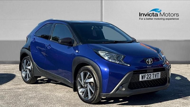 Blue Used 2022 Toyota Aygo X SUV | £11,200 - Image 1/4