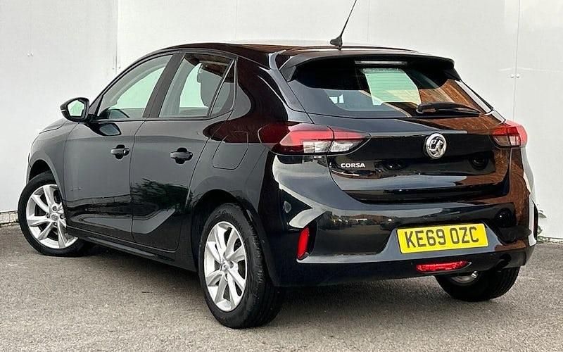 Used Vauxhall Corsa 75 HP (55 kW) 2020 Black Hatchback