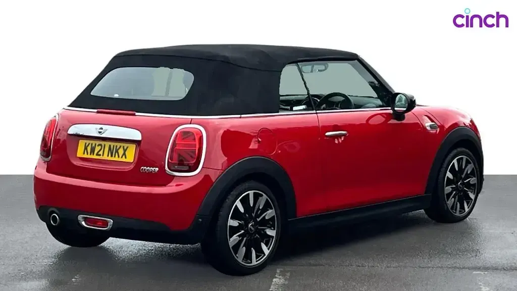 Used Mini Cooper Cabriolet Exclusive 2021 Red Cabriolet