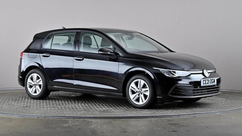 Black Used 2021 VW Golf VIII Life Hatchback | £18,498 (Fair price) - Image 1/4
