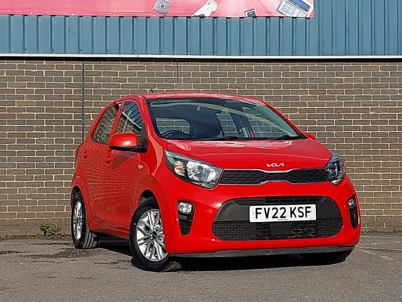 Red Used 2022 Kia Picanto 2 Hatchback | £9,998 (Fair price) - Image 1/4