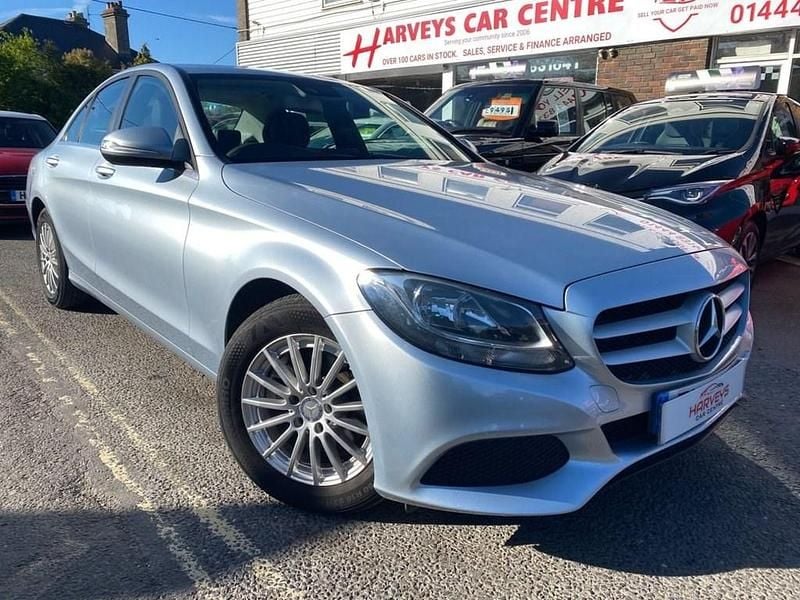 Begagnad Mercedes C220 Executive 2015 Silver Sedan