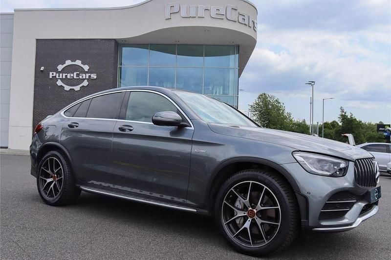 Grey Used 2021 Mercedes GLC43 AMG Premium Coupe | £39,330 (Fair price) - Image 1/4