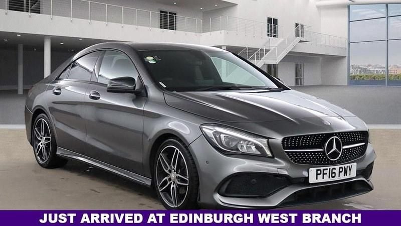 Grey Used 2016 Mercedes CLA180 AMG line Sedan | £9,995 (Fair price) - Image 1/4