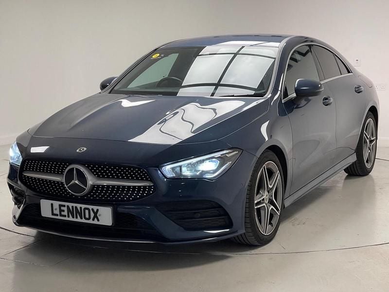 Used Mercedes CLA180 AMG line 2021 Blue Sedan