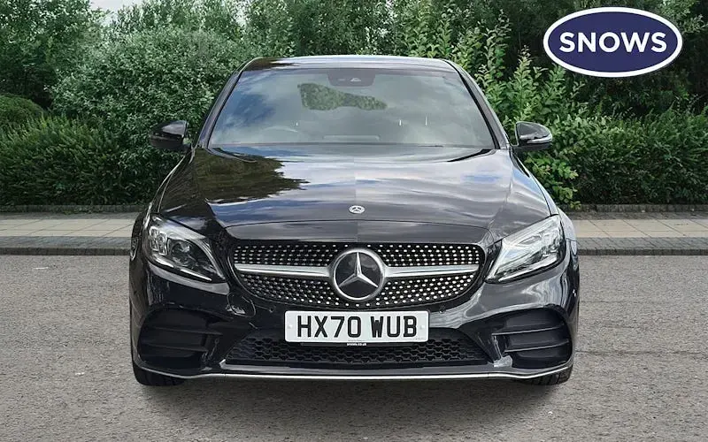 Used Mercedes C220 AMG Line Premium 194 HP (142 kW) 2019 Black Sedan