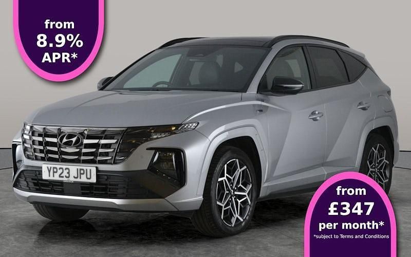 Silver Used 2023 Hyundai Tucson N Line SUV | £24,647 (Fair price) - Image 1/3