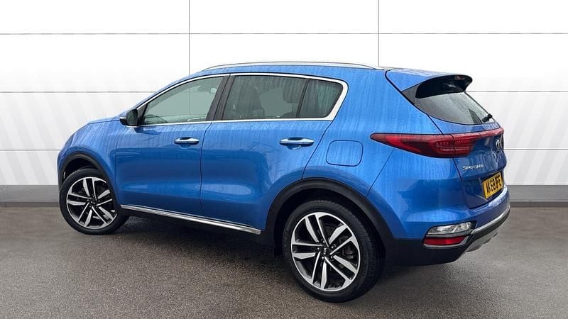 Used Kia Sportage 136 HP (100 kW) 2018 Blue SUV