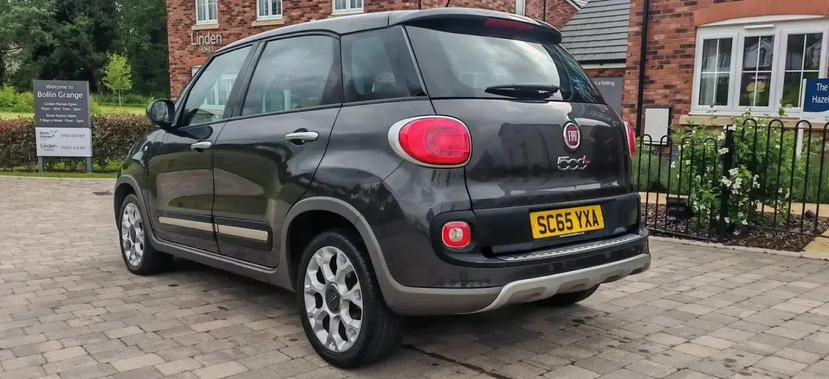 Used Fiat 500L Trekking 95 HP (69 kW) 2016 Grey MPV